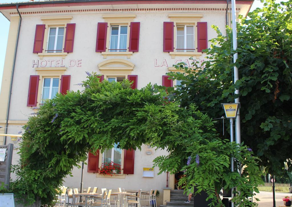 Hotel De La Gare Yvonand エクステリア 写真