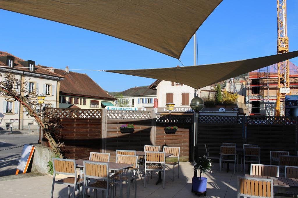 Hotel De La Gare Yvonand エクステリア 写真